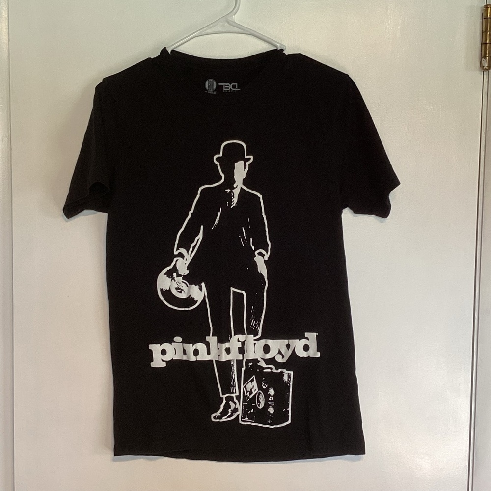 Pink Floyd Black T-Shirt by Get Down Art sz small